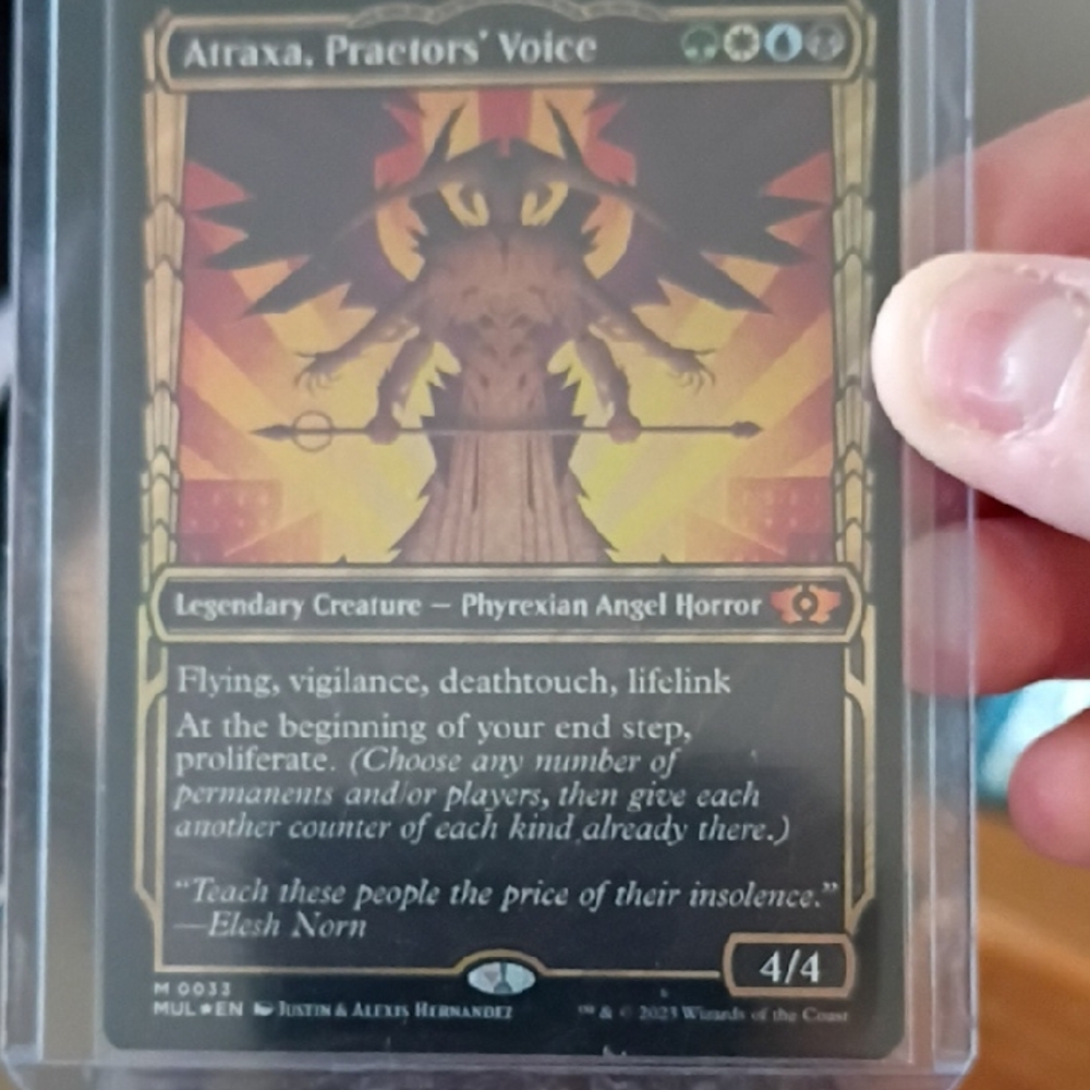 More Than Magic Trading Card - Gold and Black
